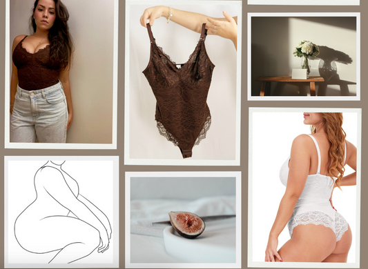 Sassygirl Shapewear bodysuits collage