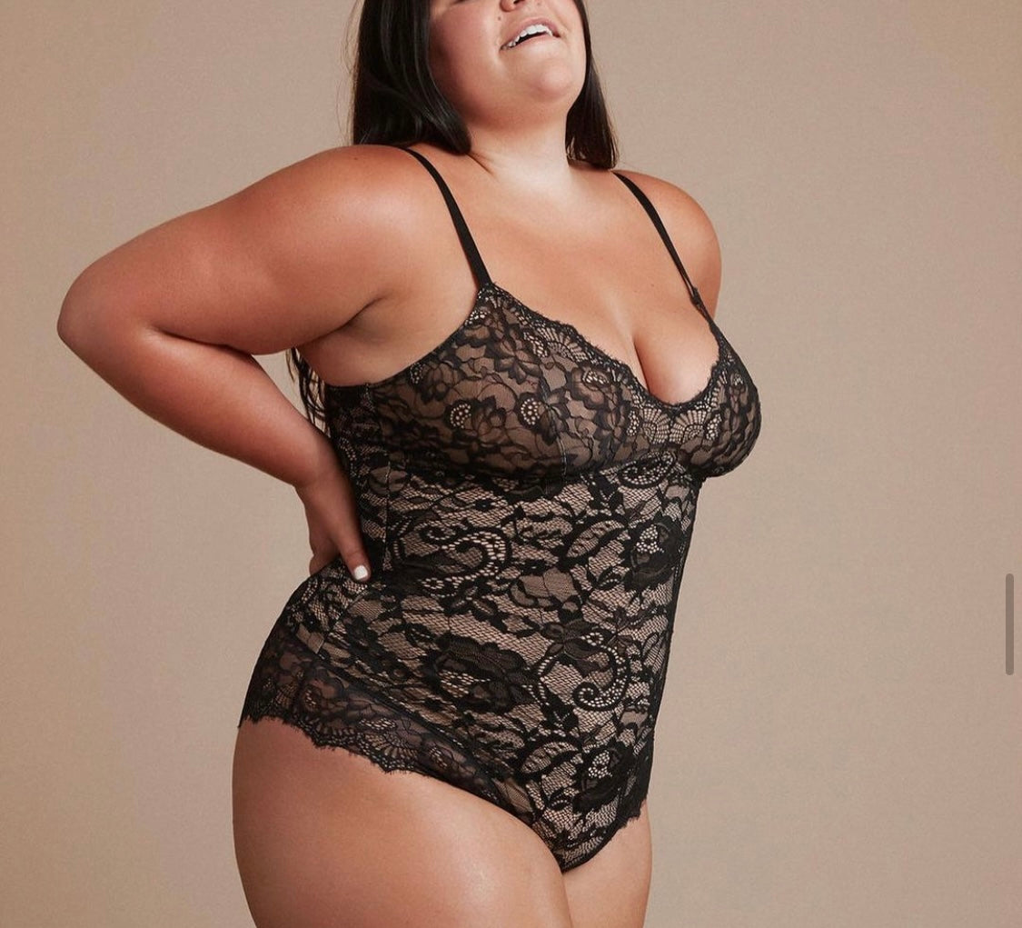 Lace Shapewear Bodysuit - Full Sculpt