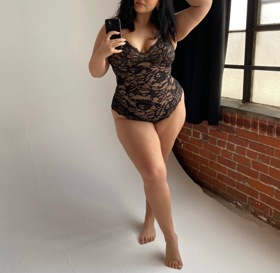 Lace Shapewear Bodysuit - Full Sculpt